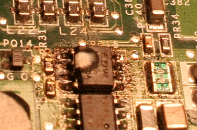chip quemado