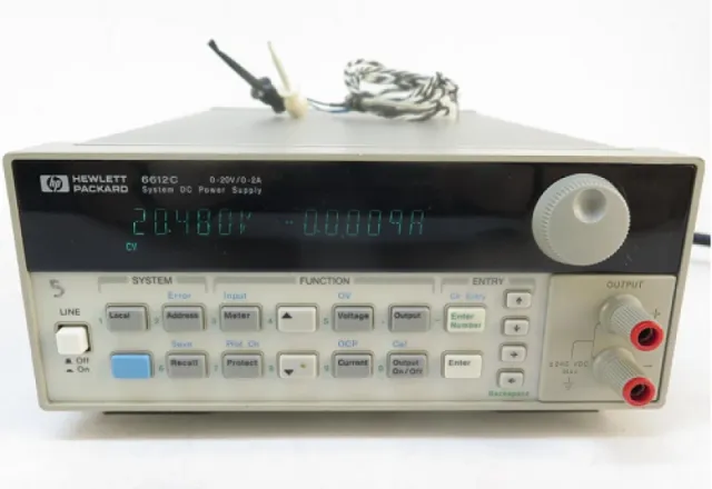 Alquiler de Fuente de Alimentación HP 66120 System DC Power Supply de Alta Precisión