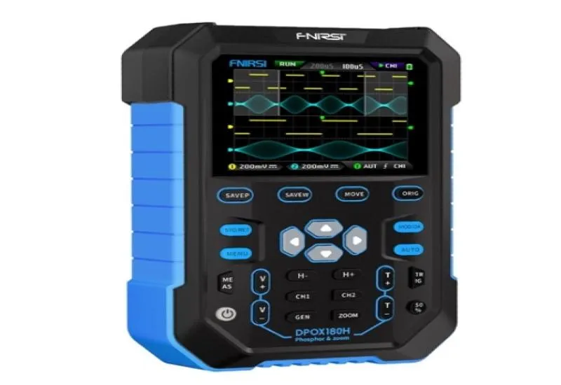 Alquiler de Osciloscopio digital de doble canal y generador de señal FNIRSI DPOX180H
