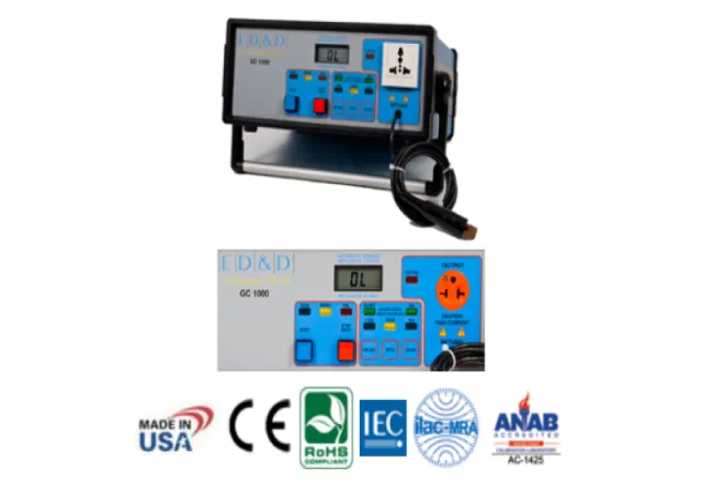 Alquiler de probador de continuidad a chasis ED&D GC-100 en Monterrey