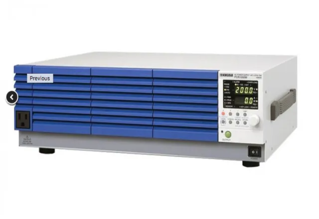 Alquiler de  sistema de suministro de energía eléctrica de corriente alterna variable