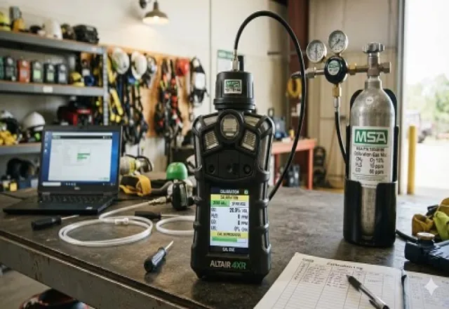 Calibración MSA ALTAIR 4XR