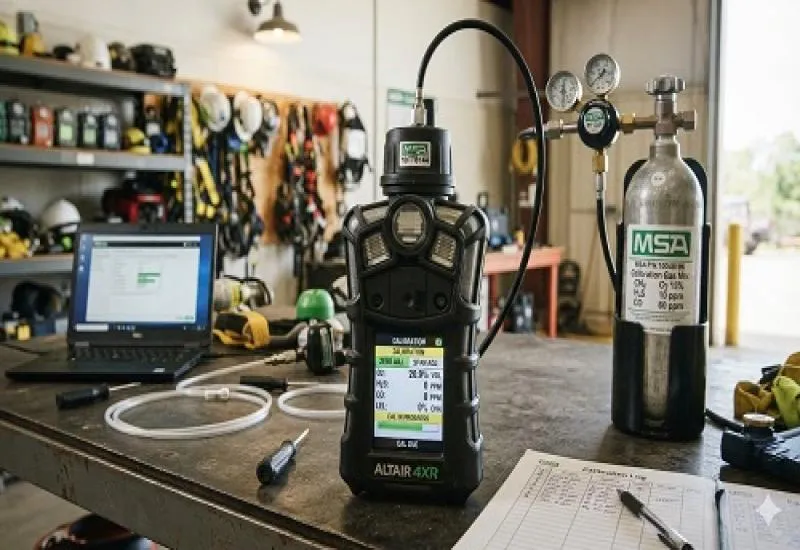 Calibración MSA ALTAIR 4XR