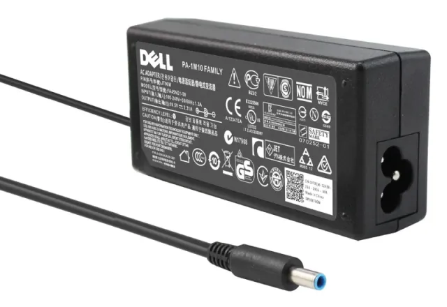 Cargador para Laptop Dell 19.5V 4.62A  90W  Punta Azul