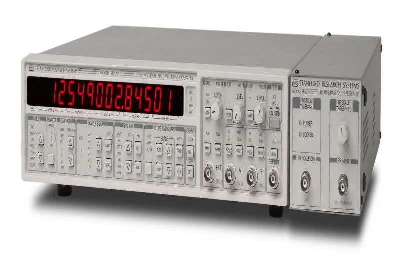 Contadores temporizadores intervalo de tiempo fuentes de Rubidium