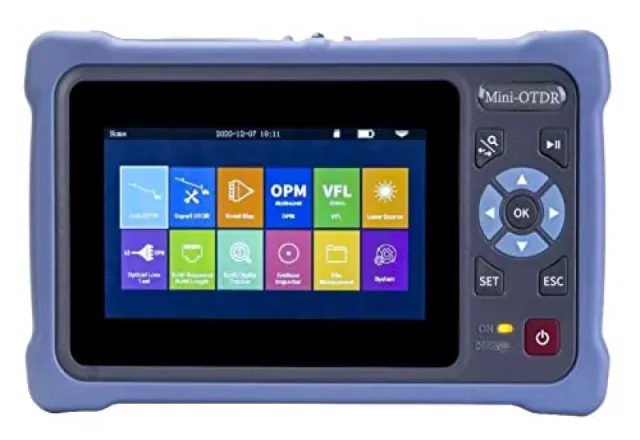 Venta de Mini OTDR SM 1310 1550 nm 26 24 dB 80